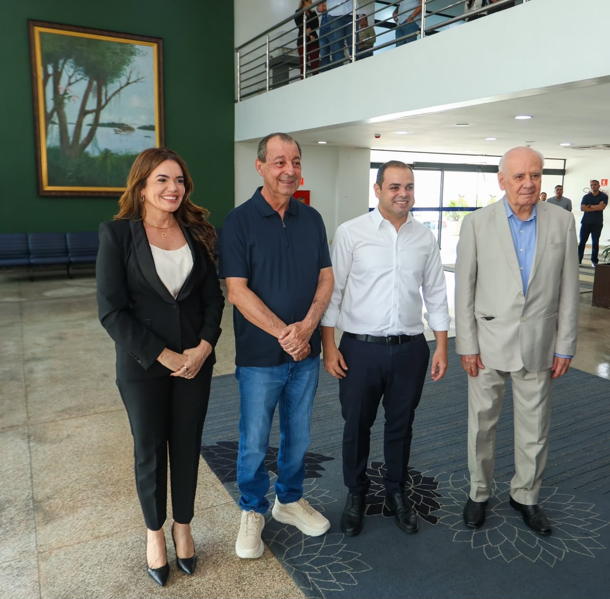 Omar Aziz e Roberto Cidade dão início ao processo de transição governamental no Amazonas